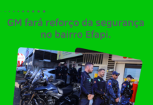 GM fará reforço da segurança no bairro Efapi.